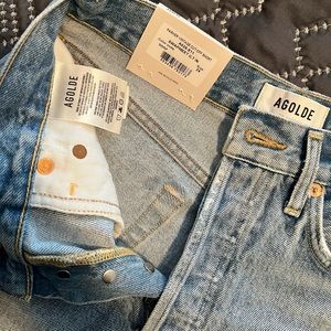 Agolde Parker Vintage Cut Off Short in Swapmeet